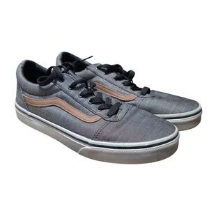 Vans Boys Off The Wall 500714 Gray Casual Shoes Sneakers Size 6Y